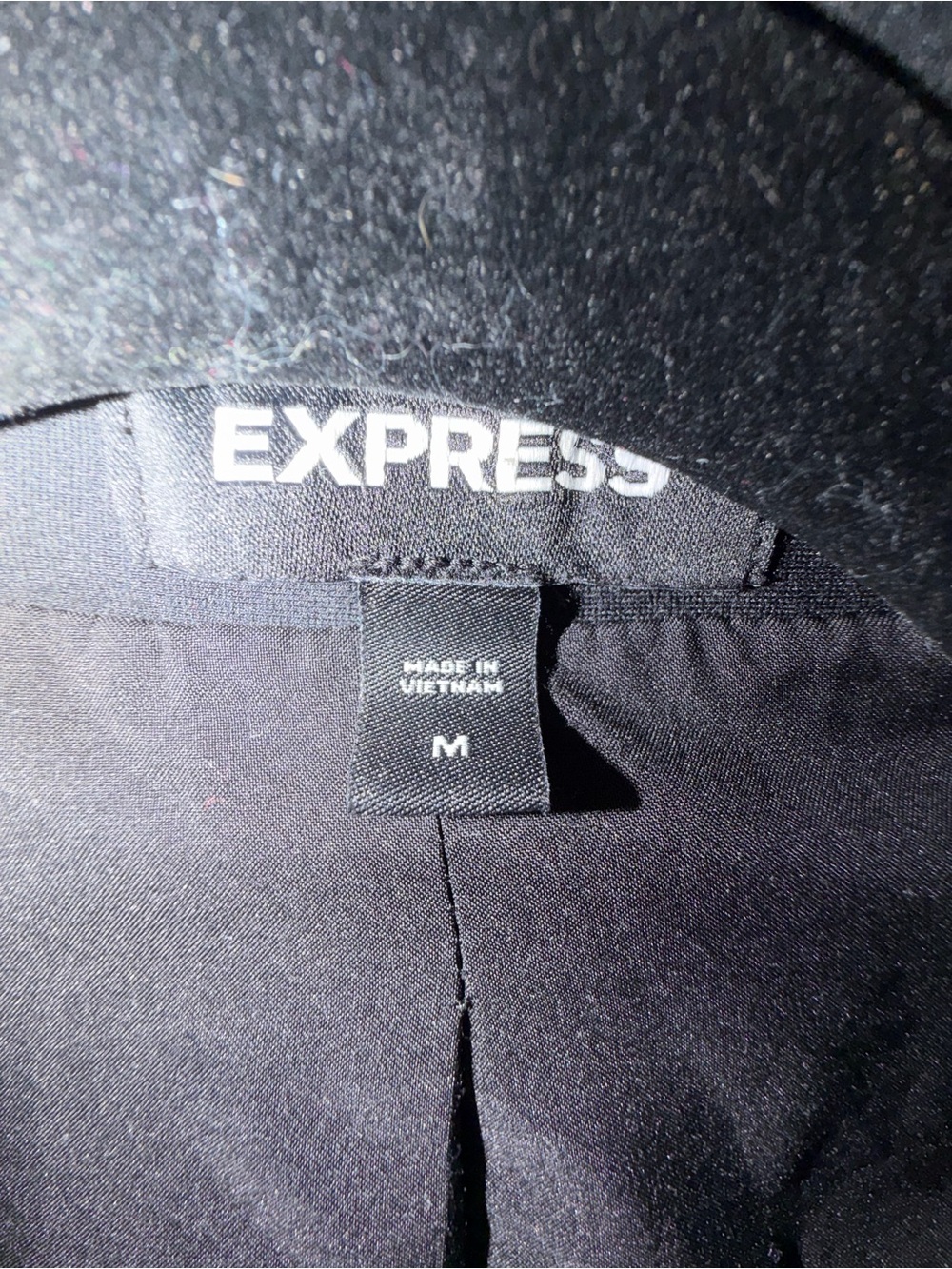 Express Women's Black Tailored Blazer with flap pockets - Size Medium - Picture 6 of 7